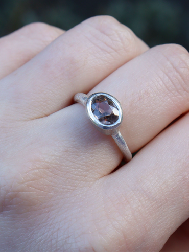 Smokey Quartz ring