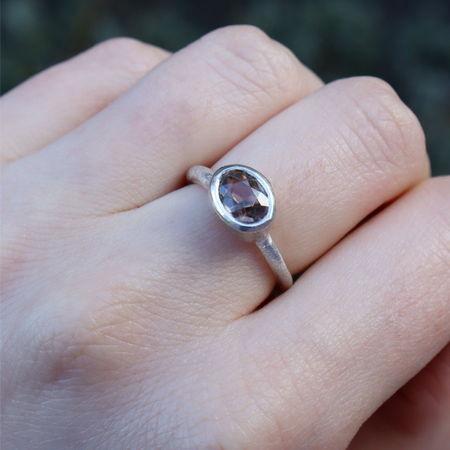 Smokey Quartz ring