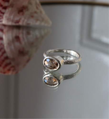 Smokey Quartz ring