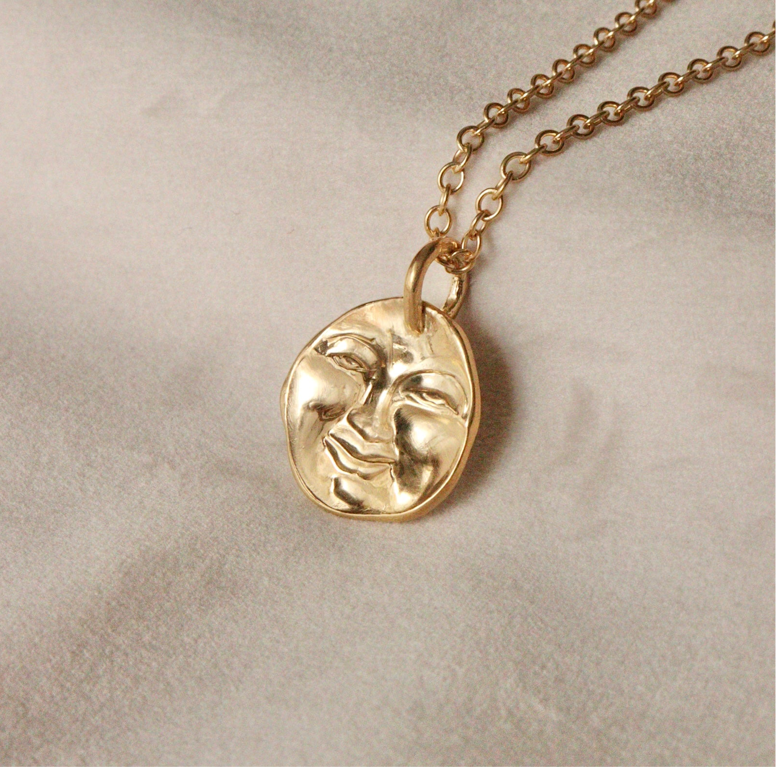 Moon Face pendant