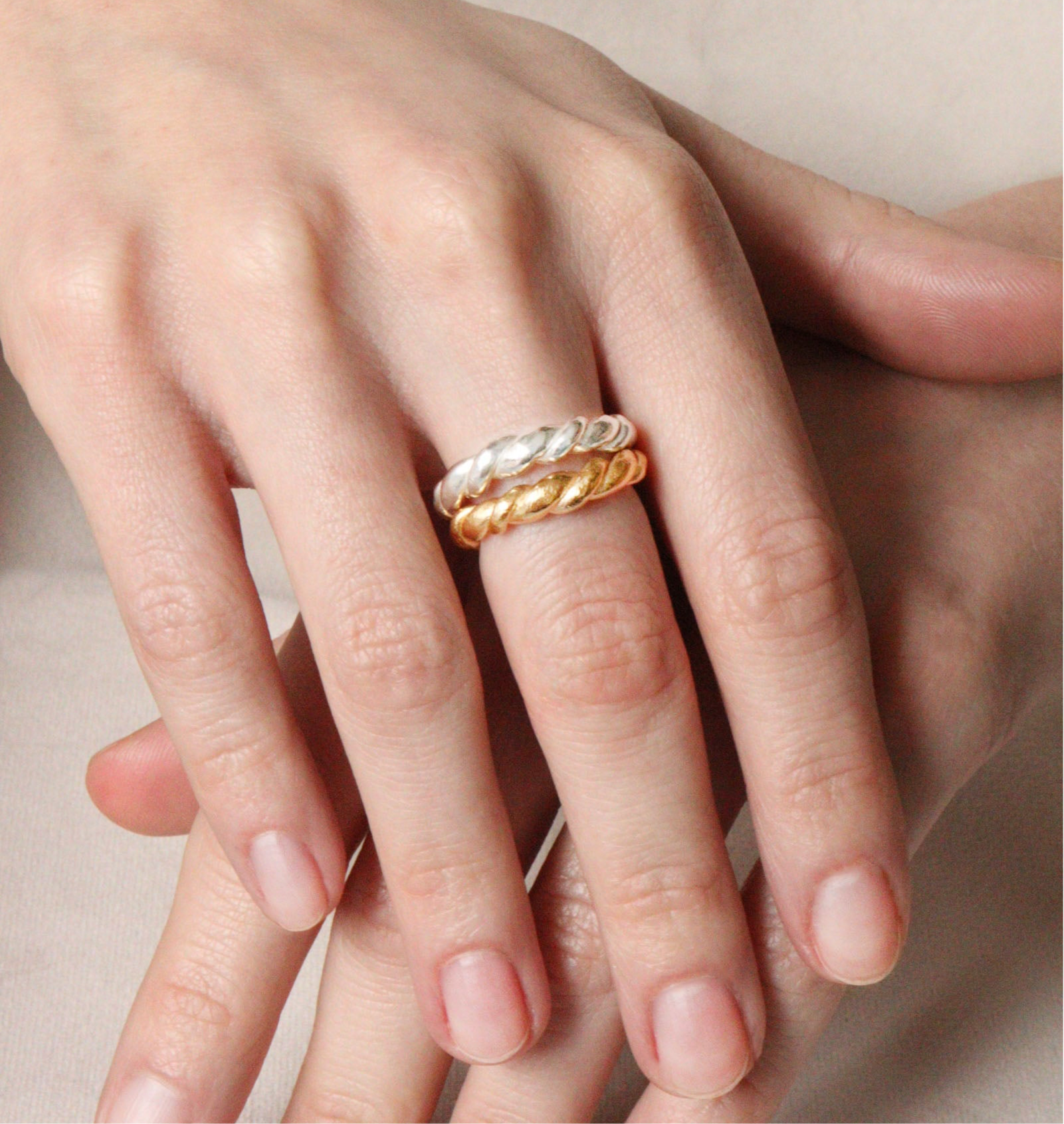 Tumbling Wave Ring