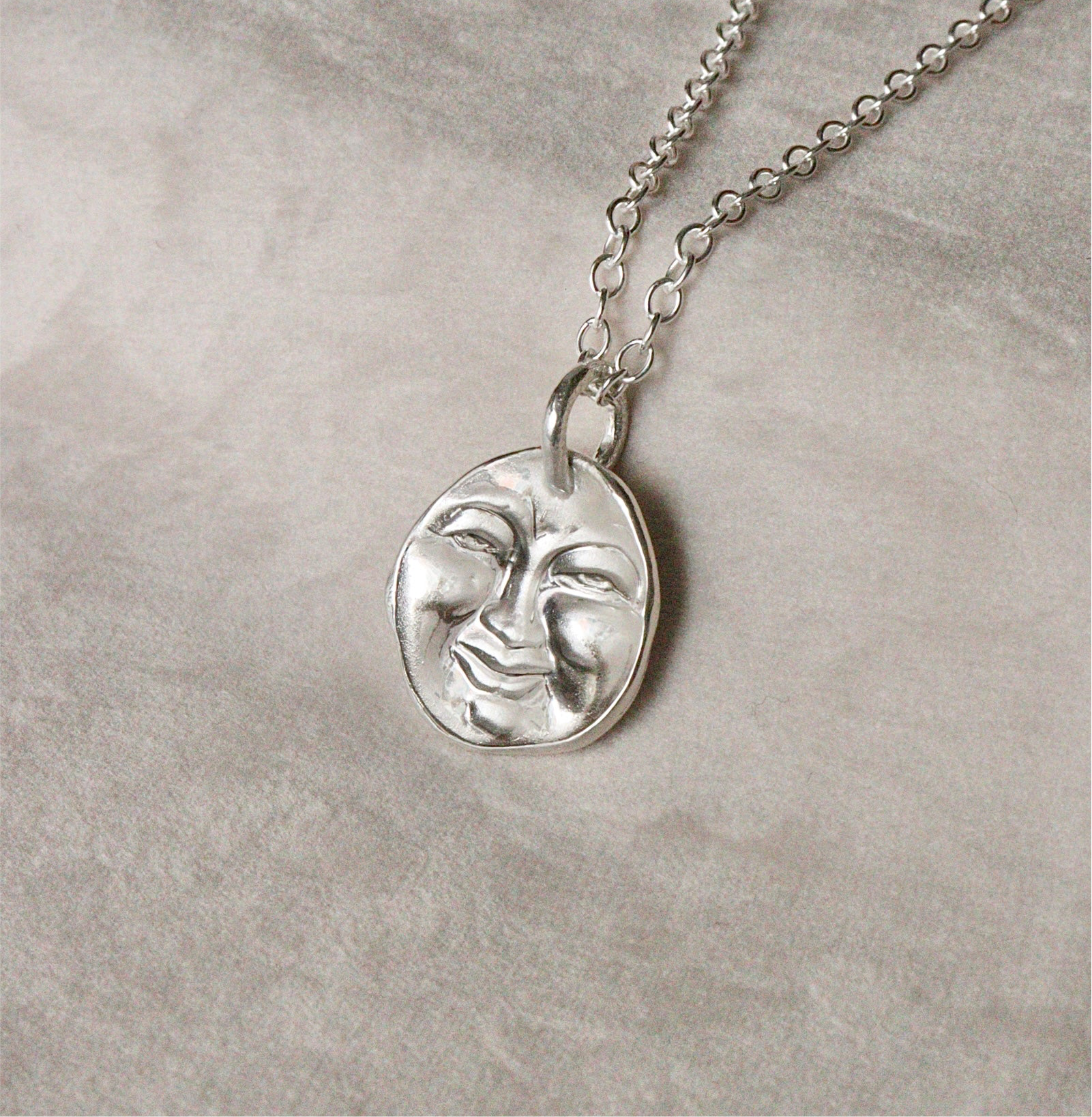 Moon Face pendant