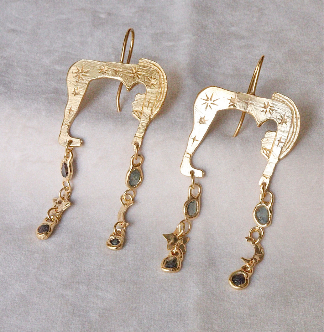 Nuit Goddess Earrings