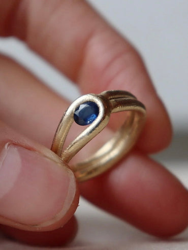 Sapphire Wrap Around Ring