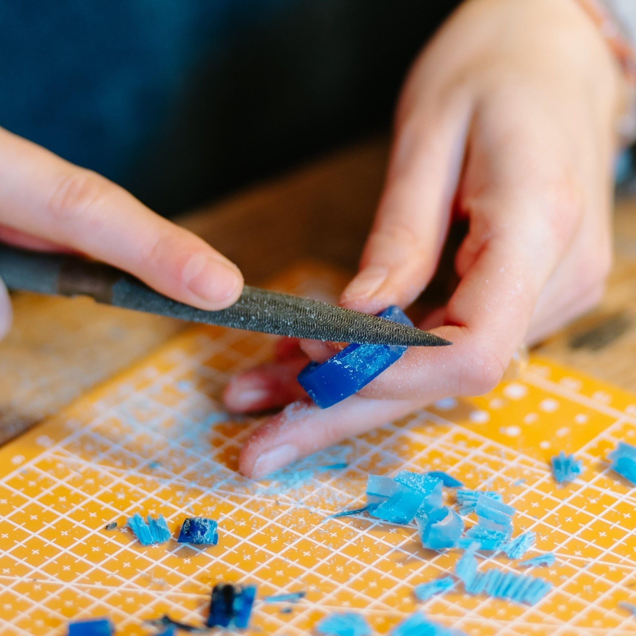 In this workshop you will learn how to create your own bespoke pendant through the art of lost wax casting. Explore mindfulness through creativity in a safe space where anything is possible.